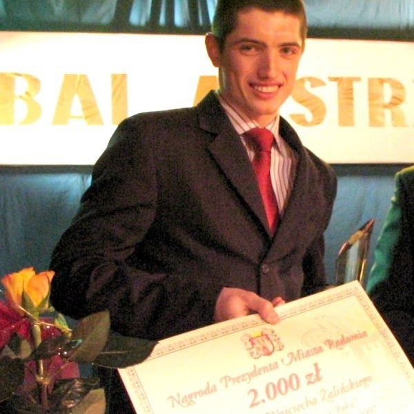 Sportowa nadzieja roku, Wojciech Żaliński, młody siatkarz Jadaru Sport Radom.