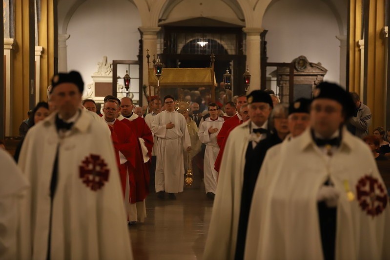 Odpust w sanktuarium Krzyża Świętego w krakowskiej Mogile...