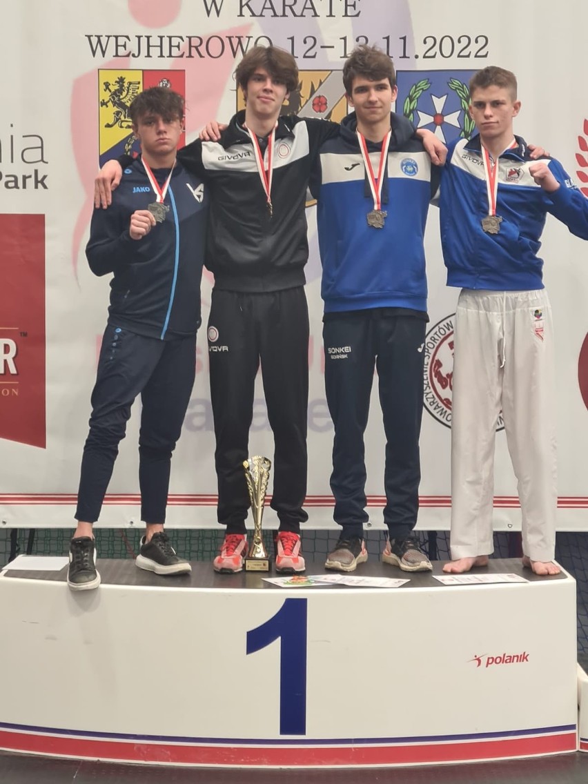 Klub Karate Champion-Team Łódź wywalczył 4 medale w mistrzostwach Polski