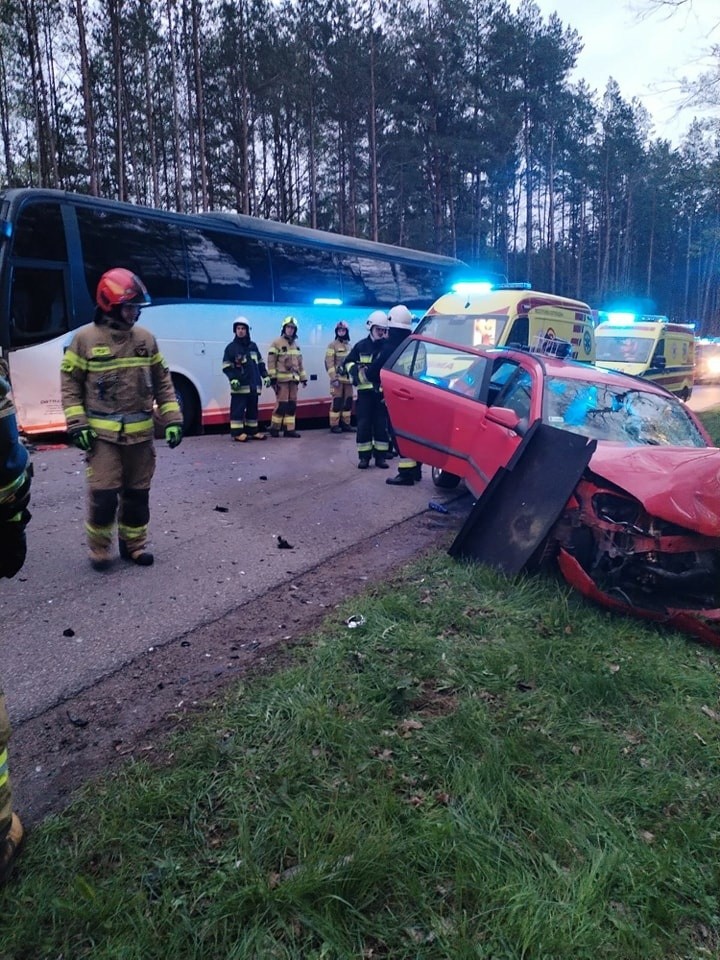Wypadek koło Jeglijowca, gm. Kadzidło, 20.04.2024