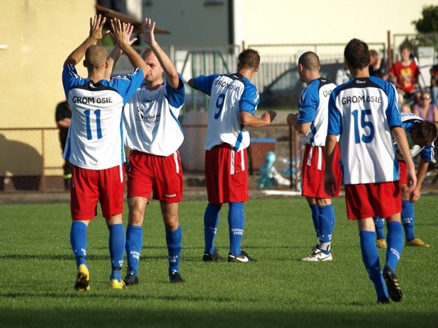 Piłkarze z Osia na koniec okresu przygotowawczego przegrali sparing z Gryfem Sicienko 0:1