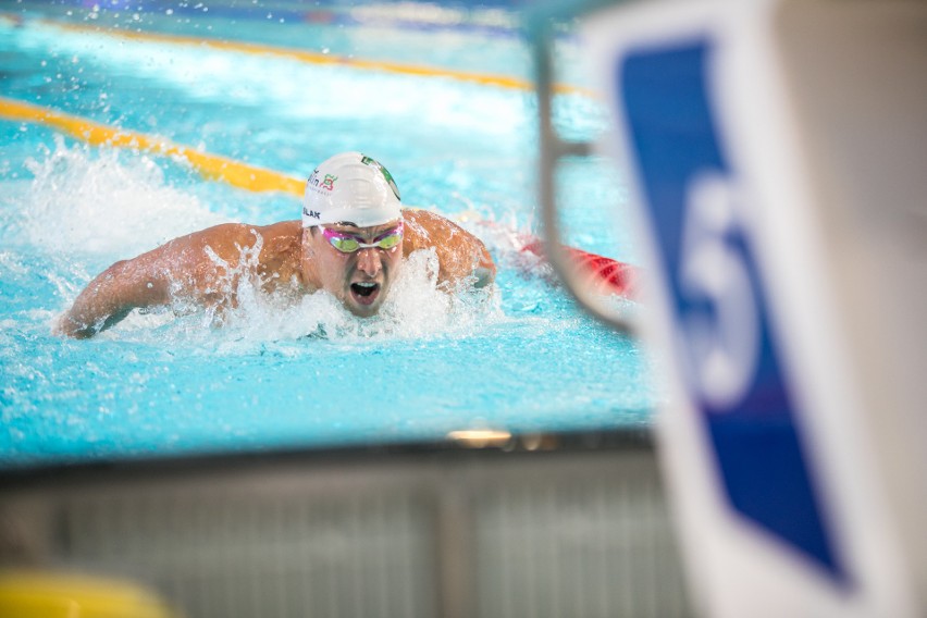 Gwiazdy pływania rywalizują na basenie Aqua Lublin w krajowym czempionacie. Zobacz zdjęcia 