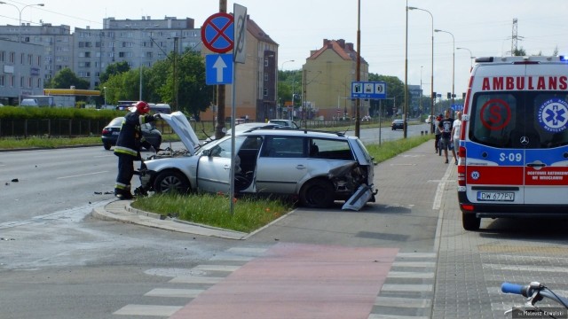 Wypadek na Legnickiej, Wrocław, 29.05.2016