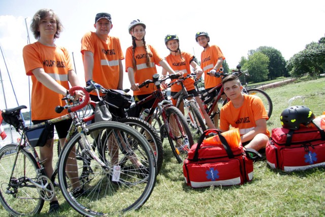 Lublin: Rowerowy patrol pierwszej pomocy