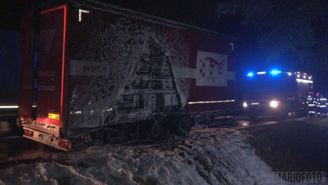 Informację o pożarze strażacy otrzymali we wtorek tuż po godz. 20.00. Na miejsce pojechały trzy zastępy straży: 2 z JPG Nysa oraz OSP Prusinowice. W wyniku zdarzenia nikt nie został ranny. Na czas gaszenia pożaru policja wprowadziła ruch wahadłowy. 