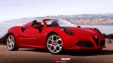 Alfa Romeo 4C Spider concept zadebiutuje w Genewie 
