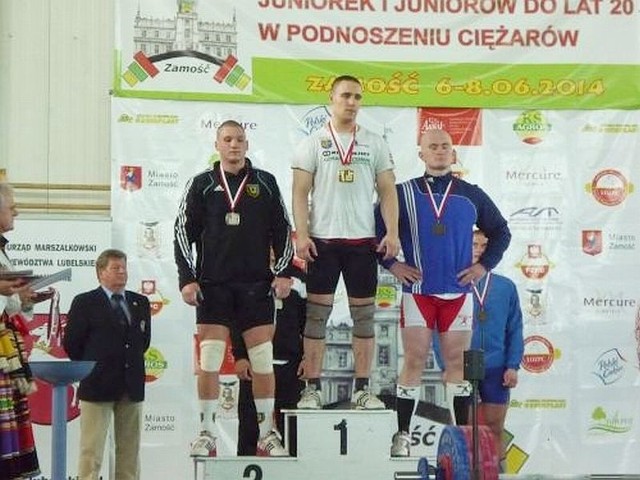 Na najwyższym podium Sebastian Hoim z Budowlanych Opole.