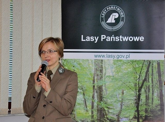 Edyta Nowicka, rzecznik Regionalnej Dyrekcji Lasów Państwowych w Radomiu.