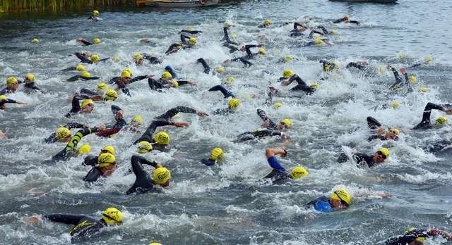 Zawody triathlonoweZawody triathlonowe Bydgoszcz  i Borówno