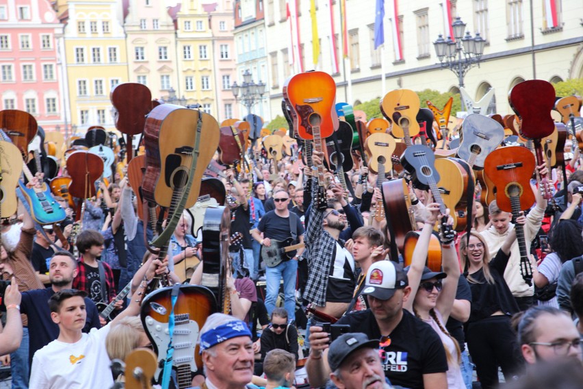 Gitarowy Rekord Guinnessa 2022 we Wrocławiu