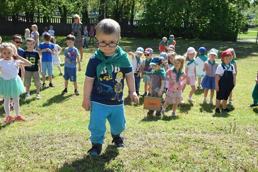 Dzisiaj przedszkolaki z Bajki spędziły miłe przedpołudnie w...