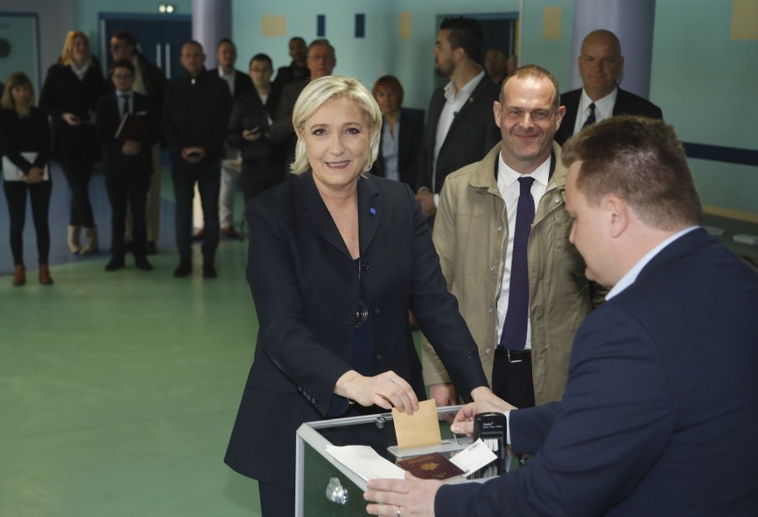 Liderka Frontu Narodowego Marine Le Pen