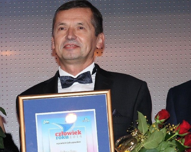 Mirosław Majchrowicz - Człowiek Roku 2014 w powiecie jędrzejowskim.