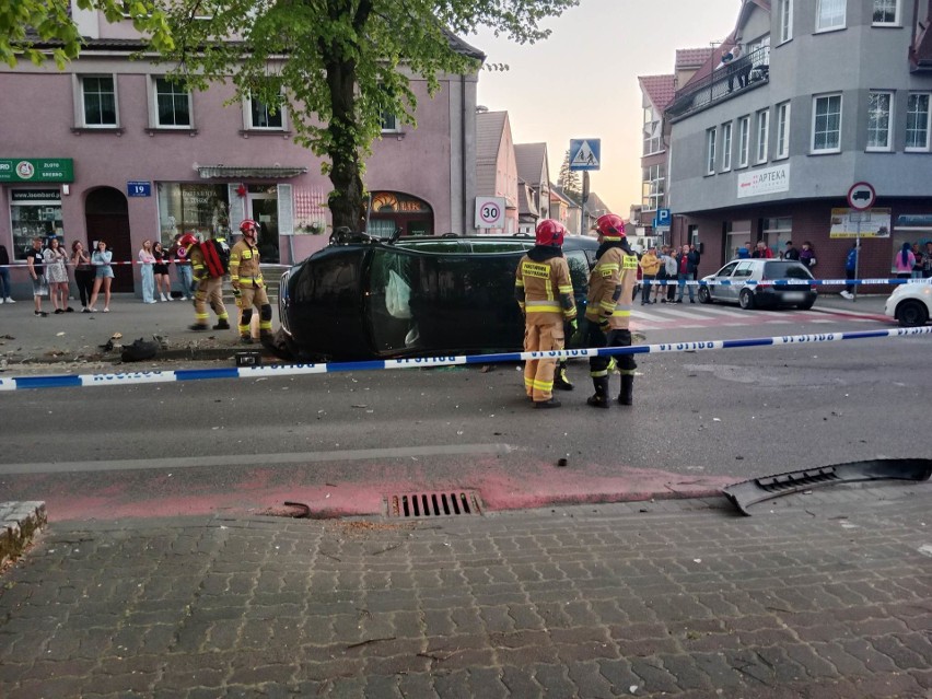 Do groźnego wypadku doszło na ulicy 1 Maja w Białogardzie.