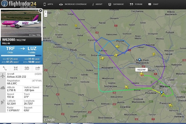 Lotnisko Lublin: Samolot z Oslo wylądował w Warszawie
