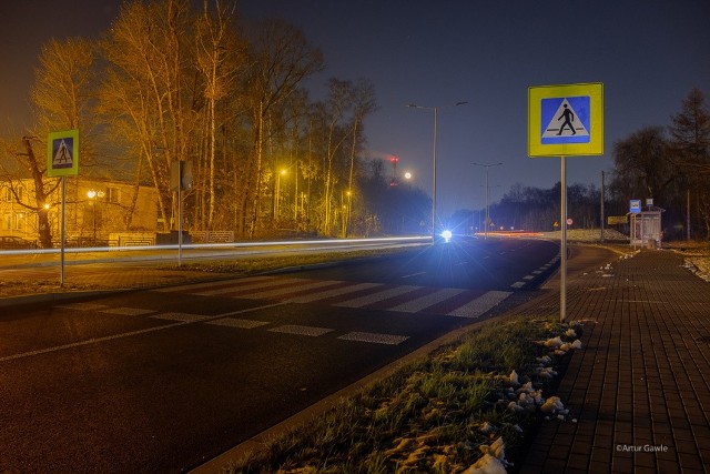 Światła zgasły na godzinę na przebudowanych z funduszy unijnych ulicach: Elektrycznej i Spokojnej w Tarnowie