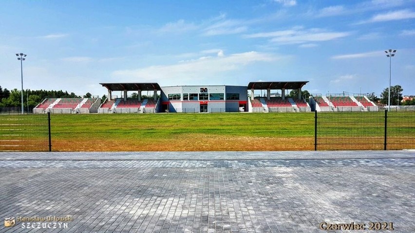 Stadion Wissy Szczuczyn robi wrażenie