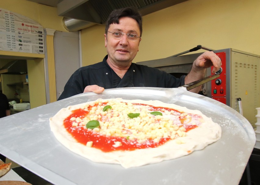 Teo Fabozzi, właściciel pizzerii Monte di Procida