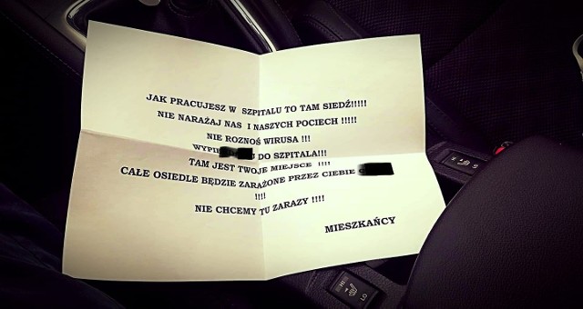 Jastrzębie-Zdrój: atak na sanitariusza ze szpitala. “Wypier… do szpitala. Nie chcemy tu zarazy”.