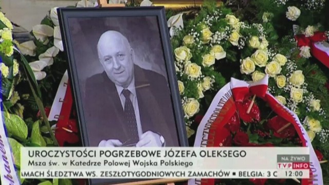 Józef Oleksy zmarł po długiej chorobie nowotworowej.