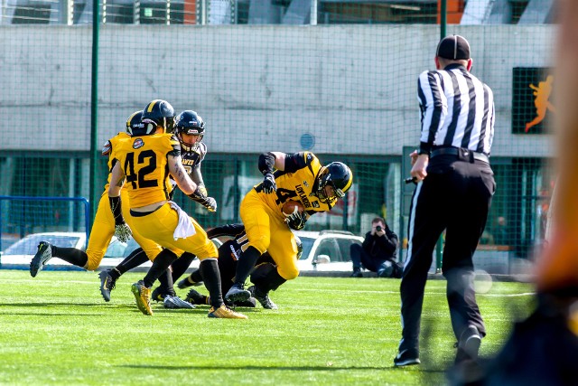 Lowlanders (jasne stroje) zrewanżowali się Seahawks i w nagrodę zagrają domowy półfinał w Białymstoku