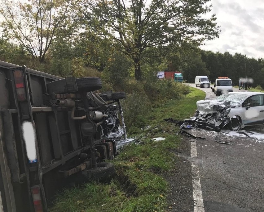 W środę o godz. 12:32 na drodze wojewódzkiej nr 163 na...