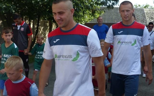 Dwaj nowi piłkarze w GKS Rudki - Łukasz Kaczmarek i Sebastian Hajduk [ZDJĘCIA]