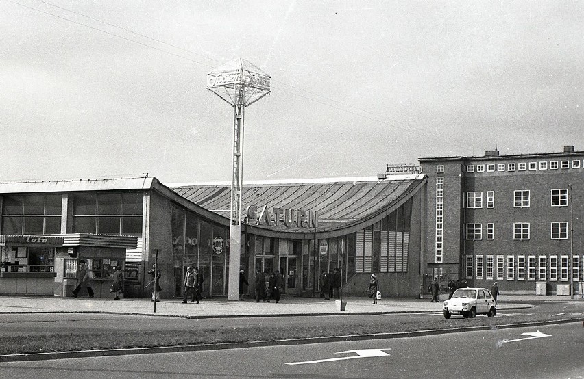 Centrum Koszalina w latach 80-90-tych XX wieku