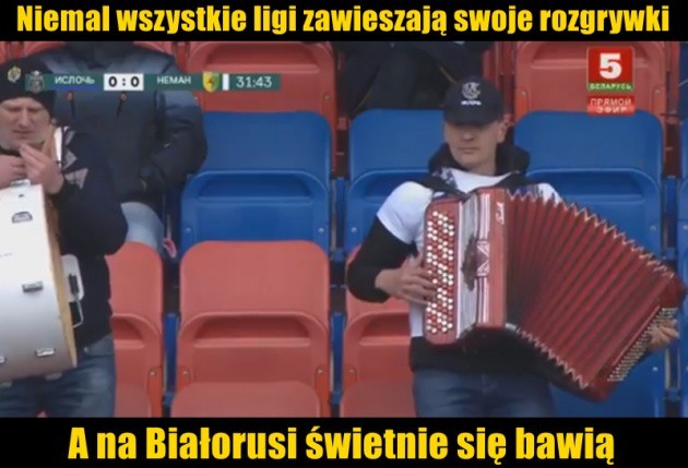 Koronawirus w Polsce. Zobacz najlepsze MEMY sportowe o koronawirusie [ŚMIESZNE OBRAZKI, KORONAWIRUS MEMY] 25.03.2019