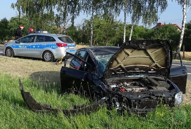 Wypadek pod Małujowicami.