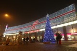 Świąteczne iluminacje: Tak wyglądają galerie handlowe po zmroku (ZDJĘCIA, FILM)