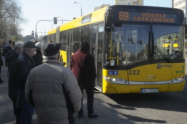 Autobus linii 69 w Bydgoszczy.