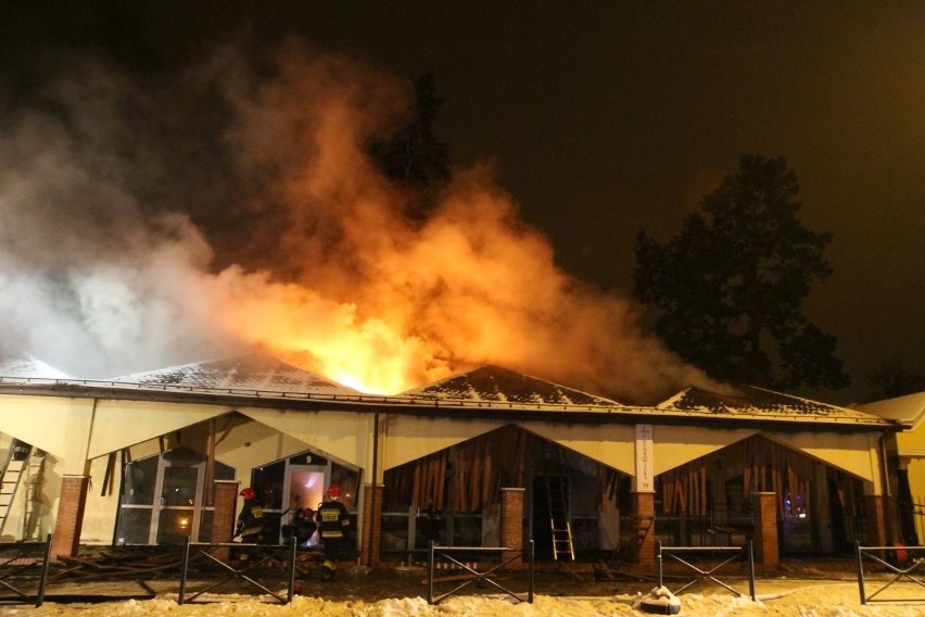 Wielki pożar na Osobowicach (ZDJĘCIA I FILM)