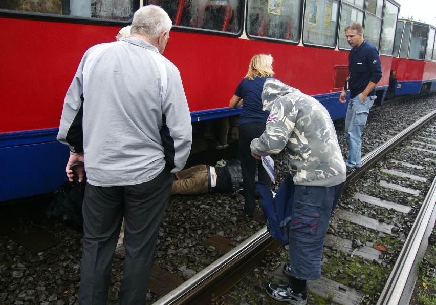 Wypadek tramwajowy na ul. Bernardyńskiej