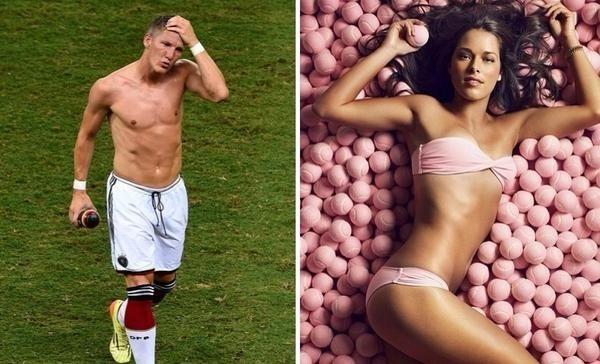 Bastian Schweinsteiger spotyka się z gwiazdą kobiecego...