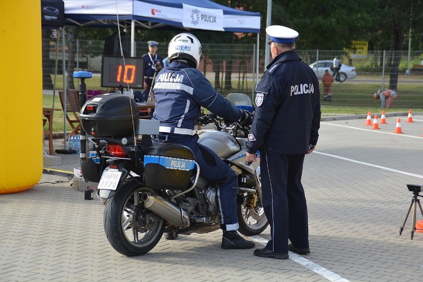 XXIX konkurs Policjant ruchu drogowego - finał. Jazda...