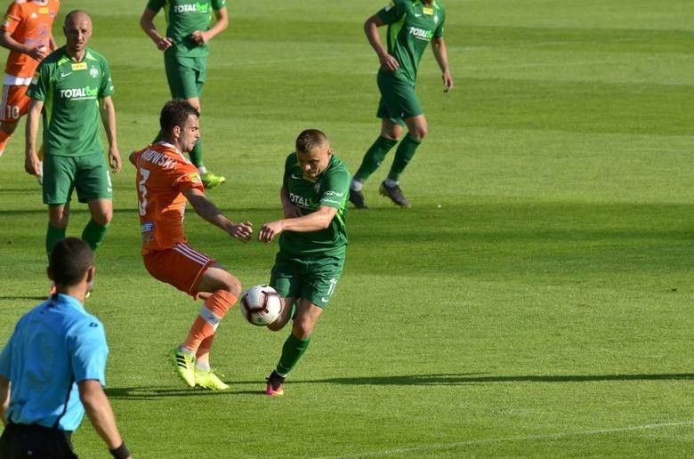 Michał Jakóbowski zdobył złotą bramkę dla Warty w meczu z...