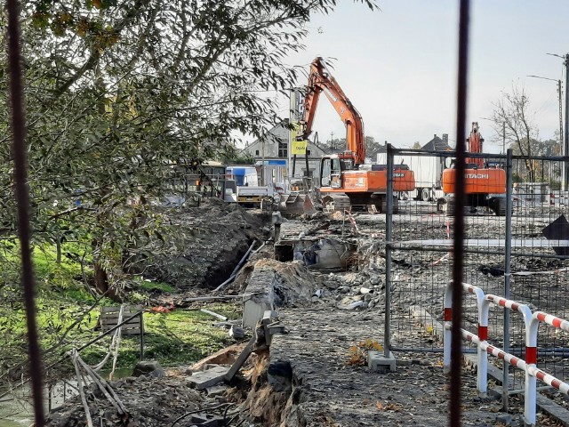 Ruszyły prace związane z budową nowego mostu w Zawadzie na drodze krajowej nr 45.