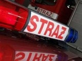Pożar w Szczecinie. Poparzony mężczyzna trafił do szpitala w Gryficach