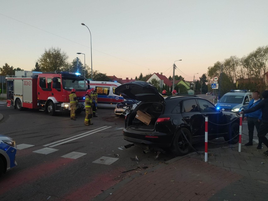 Wypadek na Kołłątaja w Białymstoku. Ucierpiało dziecko