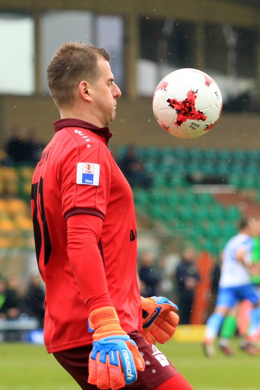 Górnik Łęczna - Stomil Olsztyn 1:1. Stracili gola w samej końcówce