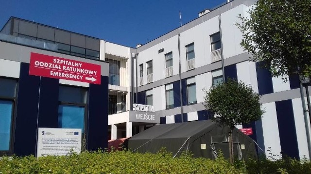 W szpitalu w Brodnicy trwa tworzenie oddziału covidowego