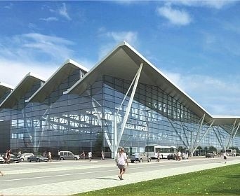 Tak ma wyglądać nowy terminal na gdańskim lotnisku.