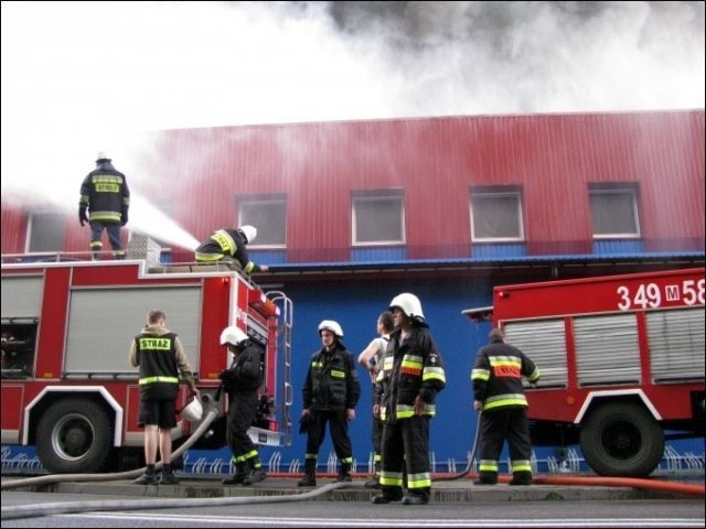 Pożar strawił JBB