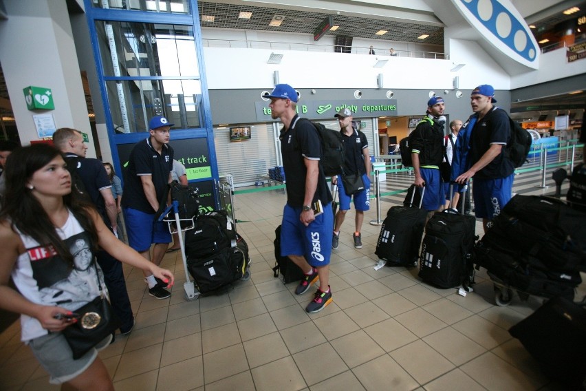 FIVB Mistrzostwa Świata w siatkówce 2014: Niemcy i Finowie już w Katowicach [ZDJĘCIA]