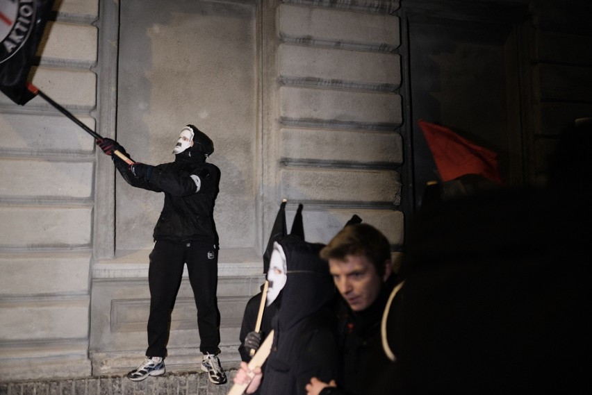 Manifestacje w centrum [ZDJĘCIA, RELACJA]