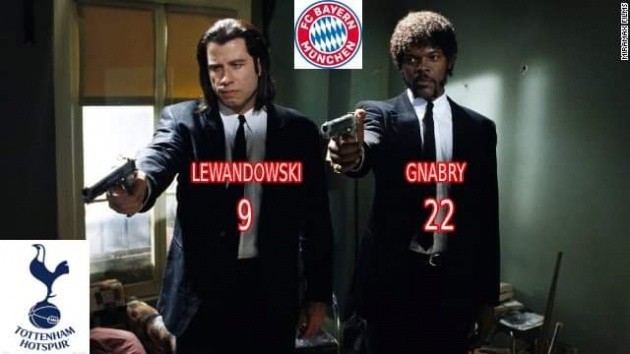 MEMY po meczu Tottenham - Bayern