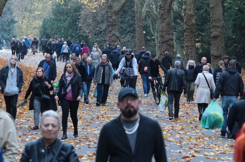 1 listopada 2022 na Cmentarzu Centralnym w Szczecinie