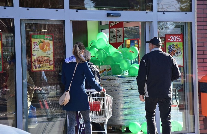 Ruszył market Dino w Rykoszynie. Wielkie promocje i niespodzianki na otwarcie [WIDEO, zdjęcia]