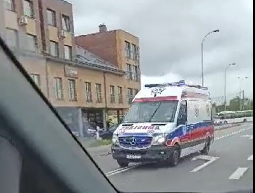 Wypadek w Pruszczu Gdańskim. Zderzenie cieżarówki z...